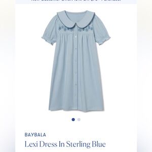 BAYBALA - Lexi Button-Front Dress in Sterling Blue
